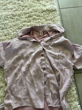 Victoria’s Secret Light Mauve Button-Up Shirt set